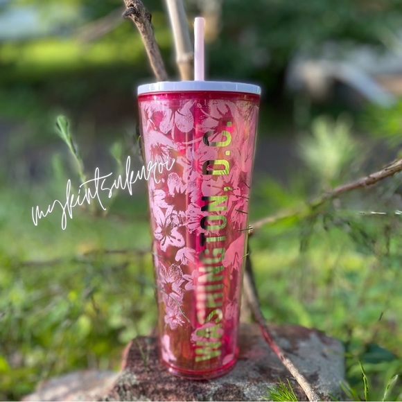 Starbucks Other - Starbucks Washington DC Cherry Blossoms Tumbler 🌸